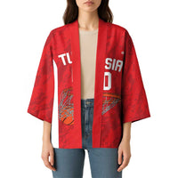 Tunisia Basketball Custom Kimono Go Champions Eagles of Carthage - Wonder Print Shop