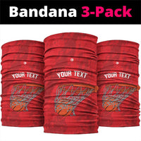 Tunisia Basketball Custom Neck Gaiter Go Champions Eagles of Carthage - Wonder Print Shop