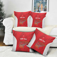 Tunisia Basketball Custom Pillow Cover Go Champions Eagles of Carthage - Wonder Print Shop