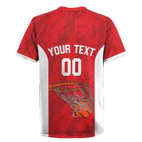 Tunisia Basketball Custom Rugby Jersey Go Champions Eagles of Carthage - Wonder Print Shop