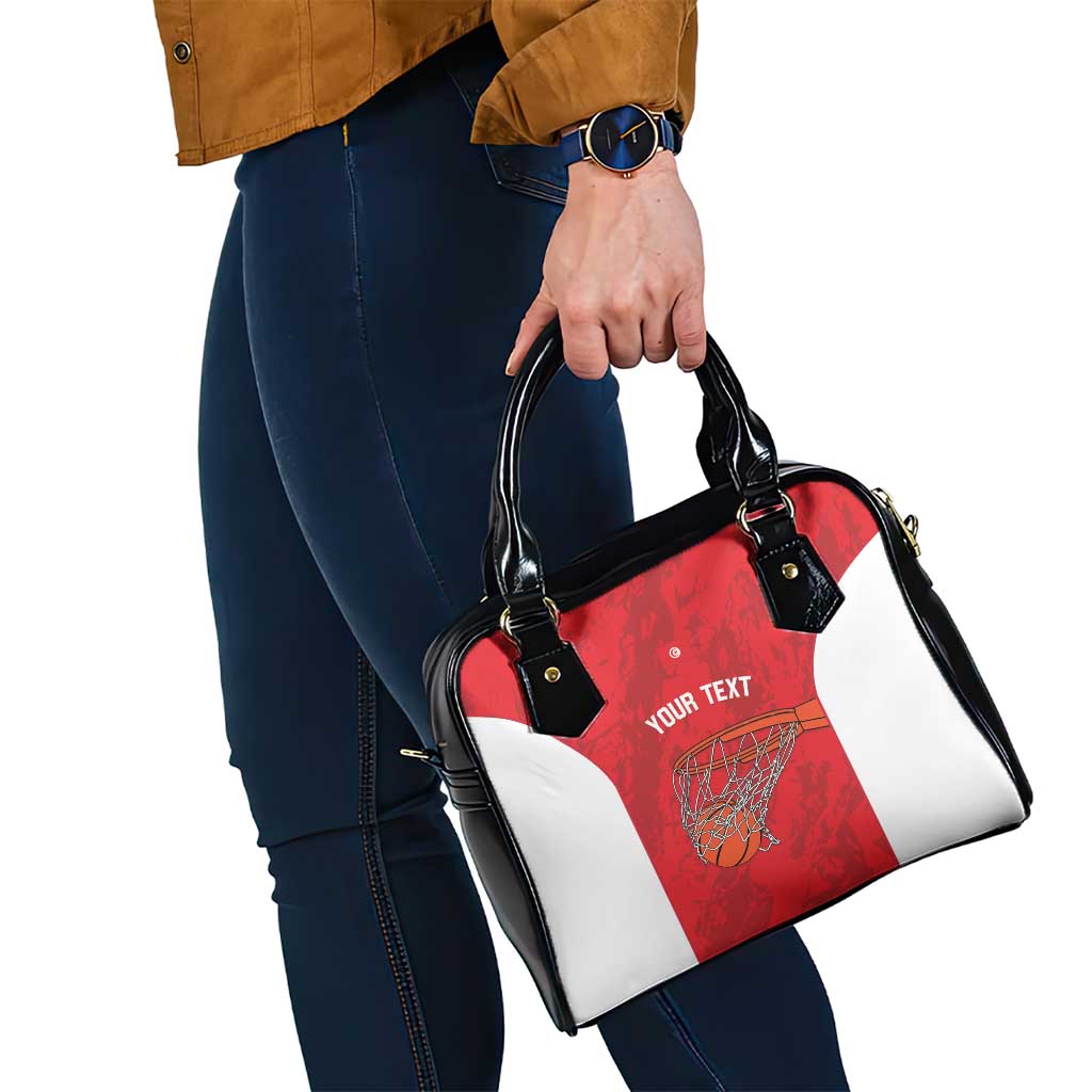 Tunisia Basketball Custom Shoulder Handbag Go Champions Eagles of Carthage - Wonder Print Shop