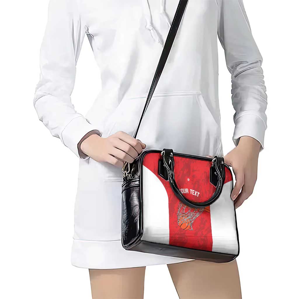 Tunisia Basketball Custom Shoulder Handbag Go Champions Eagles of Carthage - Wonder Print Shop