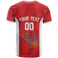 Tunisia Basketball Custom T Shirt Go Champions Eagles of Carthage - Wonder Print Shop