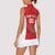 Tunisia Basketball Custom Women Sleeveless Polo Shirt Go Champions Eagles of Carthage - Wonder Print Shop