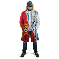Custom Argentina Spain Football 2026 Cloak La Albiceleste La Roja Together
