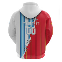Custom Argentina Spain Football 2026 Hoodie La Albiceleste La Roja Together