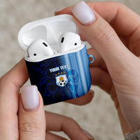 Custom Argentina World Football 2026 AirPods Case La Albiceleste 4th Champion Proud
