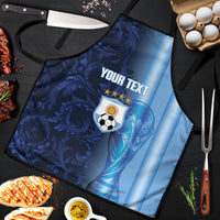 Custom Argentina World Football 2026 Apron La Albiceleste 4th Champion Proud