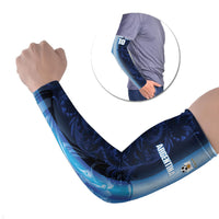Custom Argentina World Football 2026 Arm Sleeves La Albiceleste 4th Champion Proud