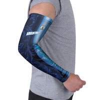 Custom Argentina World Football 2026 Arm Sleeves La Albiceleste 4th Champion Proud