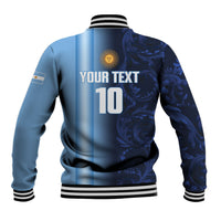 Custom Argentina World Football 2026 Baseball Jacket La Albiceleste 4th Champion Proud