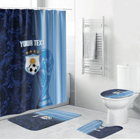 Custom Argentina World Football 2026 Bathroom Set La Albiceleste 4th Champion Proud