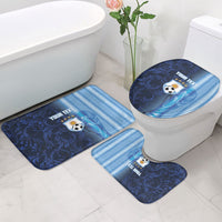 Custom Argentina World Football 2026 Bathroom Set La Albiceleste 4th Champion Proud