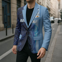 Custom Argentina World Football 2026 Blazer La Albiceleste 4th Champion Proud