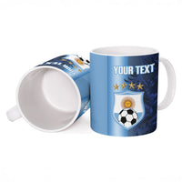Custom Argentina World Football 2026 Ceramic Mug La Albiceleste 4th Champion Proud