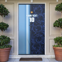 Custom Argentina World Football 2026 Door Cover La Albiceleste 4th Champion Proud