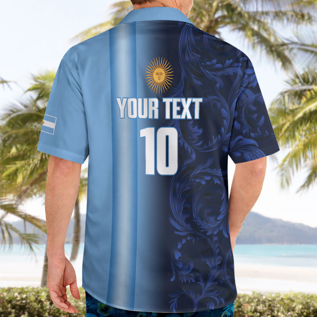 Custom Argentina World Football 2026 Hawaiian Shirt La Albiceleste 4th Champion Proud
