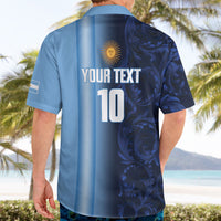 Custom Argentina World Football 2026 Hawaiian Shirt La Albiceleste 4th Champion Proud