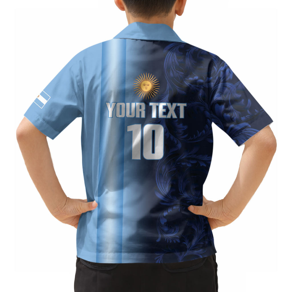 Custom Argentina World Football 2026 Hawaiian Shirt La Albiceleste 4th Champion Proud
