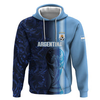 Custom Argentina World Football 2026 Hoodie La Albiceleste 4th Champion Proud