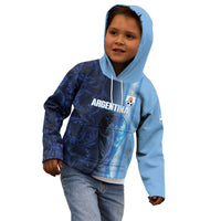Custom Argentina World Football 2026 Kid Hoodie La Albiceleste 4th Champion Proud