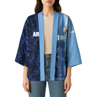 Custom Argentina World Football 2026 Kimono La Albiceleste 4th Champion Proud