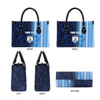 Custom Argentina World Football 2026 Leather Bag La Albiceleste 4th Champion Proud