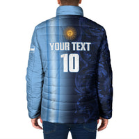 Custom Argentina World Football 2026 Padded Jacket La Albiceleste 4th Champion Proud