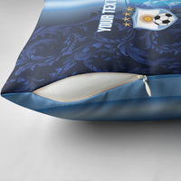 Custom Argentina World Football 2026 Pillow Cover La Albiceleste 4th Champion Proud