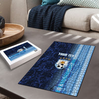 Custom Argentina World Football 2026 Puzzle La Albiceleste 4th Champion Proud