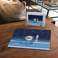 Custom Argentina World Football 2026 Puzzle La Albiceleste 4th Champion Proud