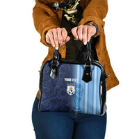 Custom Argentina World Football 2026 Shoulder Handbag La Albiceleste 4th Champion Proud