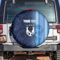 Custom Argentina World Football 2026 Spare Tire Cover La Albiceleste 4th Champion Proud