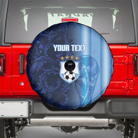 Custom Argentina World Football 2026 Spare Tire Cover La Albiceleste 4th Champion Proud