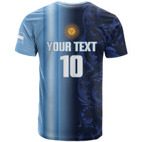 Custom Argentina World Football 2026 T Shirt La Albiceleste 4th Champion Proud