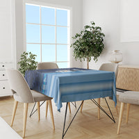 Custom Argentina World Football 2026 Tablecloth La Albiceleste 4th Champion Proud