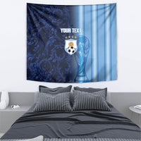 Custom Argentina World Football 2026 Tapestry La Albiceleste 4th Champion Proud
