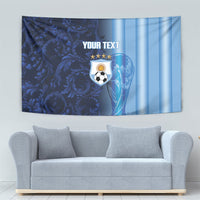 Custom Argentina World Football 2026 Tapestry La Albiceleste 4th Champion Proud