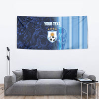Custom Argentina World Football 2026 Tapestry La Albiceleste 4th Champion Proud