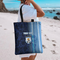 Custom Argentina World Football 2026 Tote Bag La Albiceleste 4th Champion Proud