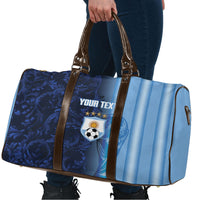 Custom Argentina World Football 2026 Travel Bag La Albiceleste 4th Champion Proud