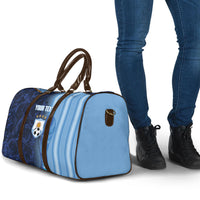 Custom Argentina World Football 2026 Travel Bag La Albiceleste 4th Champion Proud