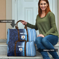 Custom Argentina World Football 2026 Travel Bag La Albiceleste 4th Champion Proud