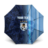 Custom Argentina World Football 2026 Umbrella La Albiceleste 4th Champion Proud