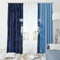 Custom Argentina World Football 2026 Window Curtain La Albiceleste 4th Champion Proud