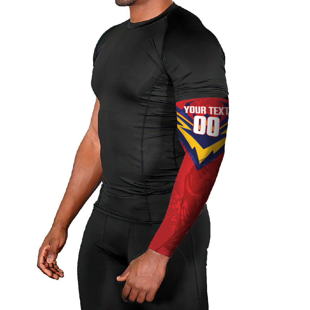 Custom Spain World Football 2026 Arm Sleeves La Roja 2nd Champion Proud