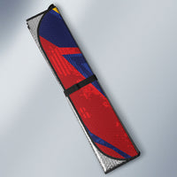 Custom Spain World Football 2026 Auto Sun Shade La Roja 2nd Champion Proud