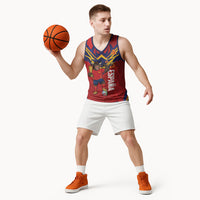 Custom Spain World Football 2026 Basketball Jersey La Roja 2nd Champion Proud