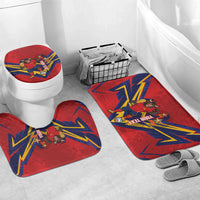 Custom Spain World Football 2026 Bathroom Set La Roja 2nd Champion Proud
