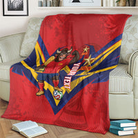 Custom Spain World Football 2026 Blanket La Roja 2nd Champion Proud